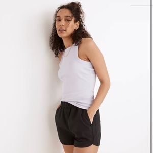 NWT Madewell Pull on Short black size medium